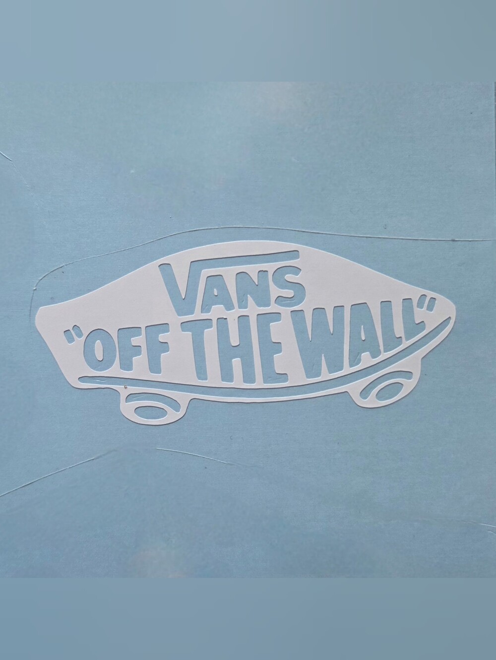 Vans Off The Wall Skateboard Vinyl Decal